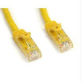Startech 25ft Yellow Cat6 Ethernet Cable Delivers Multi Gigabit 1/2.5/5gbps & 10gbps Up T