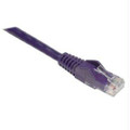 Tripp Lite 3ft Cat6 Gigabit Snagless Molded Patch Cable Rj45 M/m Purple