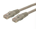 Startech 5ft Gray Cat6 Ethernet Cable Delivers Multi Gigabit 1/2.5/5gbps & 10gbps Up To 1