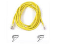 Belkin International Inc Patch Cable - Rj-45 (m) - Rj-45 (m) - 25 Ft - Utp - ( Cat 6 ) - Yellow