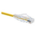 Unc Group Llc Unc Group 12 Foot Cat6 Snagless Clearfit Patch Cable Yellow -  Cat6 Patch Cable