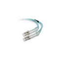 Belkin International Inc Cable,fiber,lc/lc,3m,lo Multimode,aqua,50/125,om4
