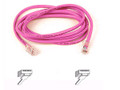 Belkin International Inc Patch Cable - Rj-45 (m) - Rj-45 (m) - 4 Ft - ( Cat 5 ) - Pink