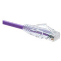 Unc Group Llc Unc Group 20 Foot Cat6 Snagless Clearfit Patch Cable Purple -  Cat6 Patch Cable