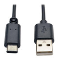 USB 2.0 Hi-Speed Cable A Male to USB Type-C Male 3' 3ft