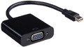 Add-on Addon 20.00cm (8.00in) Mini-displayport Male To Vga Female Black Adapter Cable