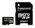 Transcend Information 4gb Microsdhc Card Class 4(sd 2.0)