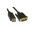 Unc Group Llc 3ft Displayport Male - Dvi-d Dual Link 24+1 Male Cable Will Allow You To Connect