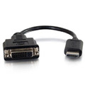 C2g Hdmi To Dvi Adapter Converter Dongle-male To Female Black-easily Connect The