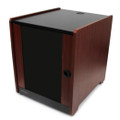 Startech Store It Equipment Discreetly In The Office, With A Stylish Wood-finished Server