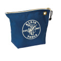 Klein Tools Consumable Zipper Bag, Blue Canvas, 10" x 8" ~Part# 5539BLU ~ NEW