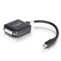 C2g 8in Mini Displayport Male To Single Link Dvi-d Female Adapter Converter -