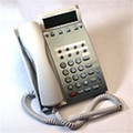 NEC DTP-8D-1 - 8 Button Display White Telephone (Part# 590020 ) Factory Refurbished