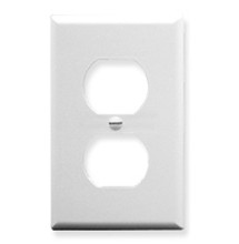 ICC Face Plate, Electrical, 1-Gang, White, Part# IC106FP2-WH
