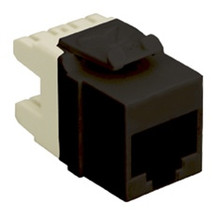 ICC VOICE, RJ-11/14/25, HD, MODULAR CONNECTOR 6P6C ~ BLACK Stock# IC1076F0BK