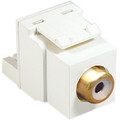 ICC MODULE, RCA IDC, WHITE INSERT, WHITE Stock# IC107B8GWH