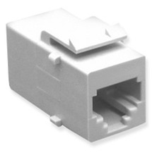 ICC MODULE, COUPLER, RJ-11, PIN 1-6, WHITE, Part# IC107C6SWH