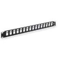 ICC PATCH PANEL, BLANK, 16-PORT, 1 RMS Stock# IC107PP016