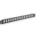 ICC PATCH PANEL, BLANK, SCTP, 16-PORT, 1 RMS Stock# IC107PPS16 NEW