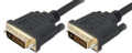 Add-on Addon 5 Pack Of 6ft Dvi-d Single Link (18+1 Pin) Male To Male Black Cable