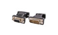 Add-on Addon 5 Pack Of Dvi-i (29 Pin) Male To Vga Female Black Adapter
