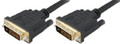 Add-on Addon 5 Pack Of 1ft Dvi-d Dual Link (24+1 Pin) Male To Male Black Cable