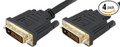 Add-on Addon 5 Pack Of 15ft Dvi-d Single Link (18+1 Pin) Male To Male Black Cable