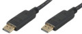 Add-on Addon 5 Pack Of 1ft Displayport Male To Male Black Cable