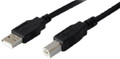 Add-on Addon 5 Pack Of 1.82m (6.00ft) Usb 2.0 (a) Male To Usb 2.0 (b) Male Black Cable
