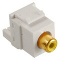 ICC MODULE, RCA IDC, YELLOW INSERT, WHITE Stock# IC107Y8GWH