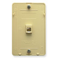 ICC WALL PLATE, TELEPHONE, 6P6C, IVORY Stock# IC630DB6IV