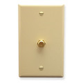 ICC WALL PLATE, F-TYPE, IVORY Stock# IC630EG0IV