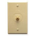 ICC WALL PLATE, DESIGNER, F-TYPE, IVORY Stock# IC630SG0IV