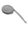 ICC VELCRO CABLE TIE, 8", GRAY, 10 PK Stock# ICACSV08GY