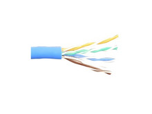 ICC Cat 5E 350 UTP Solid Cable, 24G, 4P, CMP, 1,000 FT, Blue, Part# ICCABP5EBL