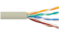 ICC Cat 5E, 350 UTP, Solid Cable, 24G, 4P, CMR, 1,000 FT, White, Part# ICCABR5EWH NEW