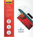 Fellowes, Inc. Glossy Pouches-imagelast, Letter, 5mil, 200 Pack