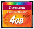 Transcend Information Transcend 4gb Cf Card (133x)
