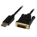 Startech 6ft Active Displayport To Dvi-d Single-link Cable Connects Dvi Monitor/display,1