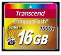 Transcend Information 16gb Cf Card (1000x, Type I )