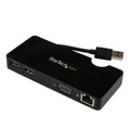 Startech Create A Mobile Workstation Using Your Laptop Usb 3.0 Port -travel Docking Stati
