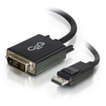 C2g 3ft Displayport Male To Single Link Dvi-d Male Adapter Cable - Black (taa Compli