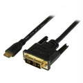 Startech 1m/3.3ft Mini Hdmi Male To Dvi-digital (24-pin) Male Cable; Full Hd 1920x1200p 6