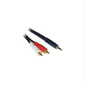 C2g 50ft Velocity One 3.5mm Stereo Male To Two Rca Stereo Male Y-cable