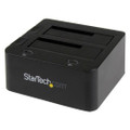 Startech Dual-bay Hard Drive Dock For 2.5/3.5 Sata And Ide Drives;  Sata Iii And Ide (40