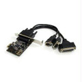 Startech Add A Parallel Port And Two Rs-232 Serial Ports To Your Pc Through A Pci-express