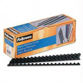 Fellowes, Inc. Binding Combs Plastic - Black 5/16in 100