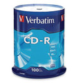 94554 - CD R 80MIN 700MB 52X to 100PK - Verbatim