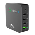 AC-PW1714-S1 - 5Port Smart USB Charger Blk - Siig