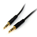 MU15MMS - Slim 3.5mm Stereo Audio Cable - Startech.com
